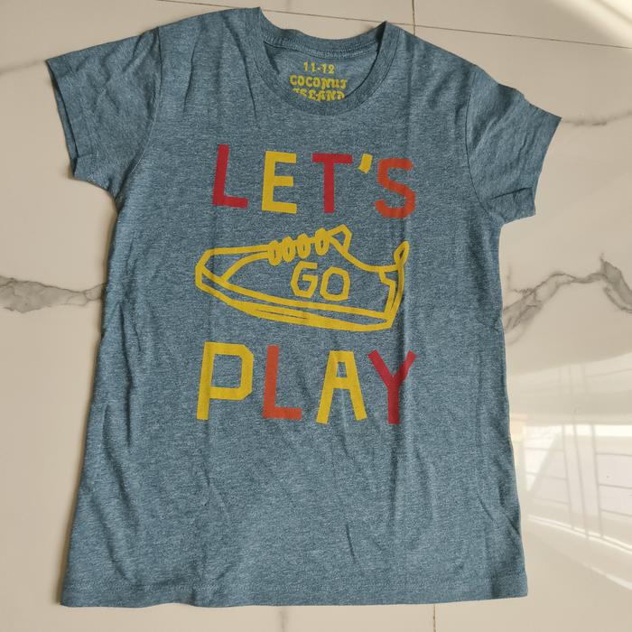 Kaos Anak Perempuan Coconut Island