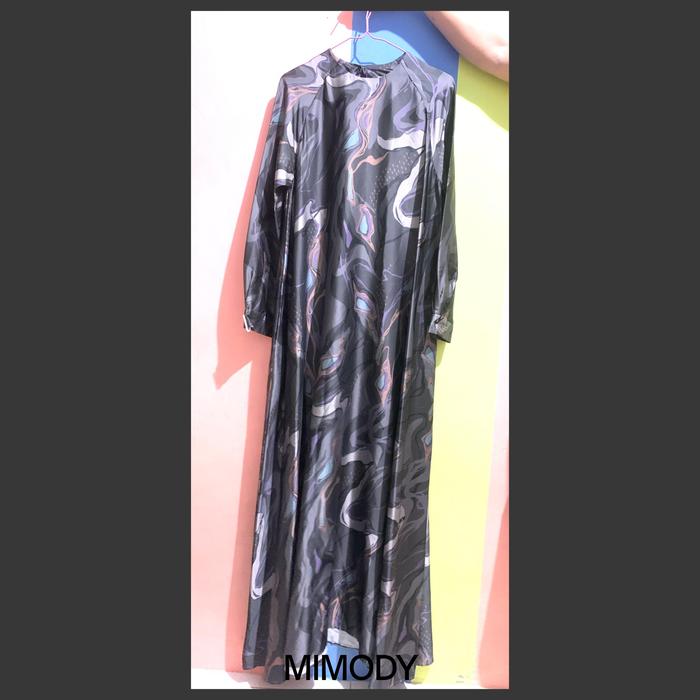 PRELOVED - Gamis Satin Silk
