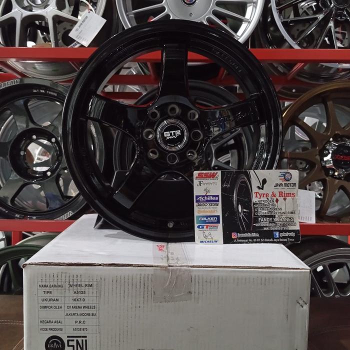 velg advan gt r16 4x100/114 lbr7 et40