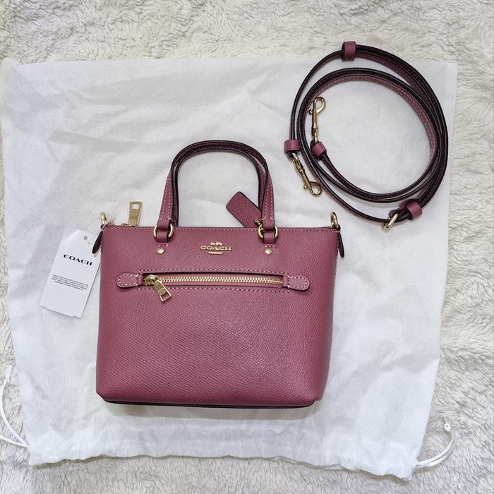 Mini Gallery Crossbody Coach Original Crossbody Bag Tas slempang Kecil