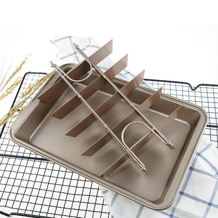 18Slots Loyang Kue Cetakan Kue Kering Termurah Anti Lengket Loyang Kue Brownies