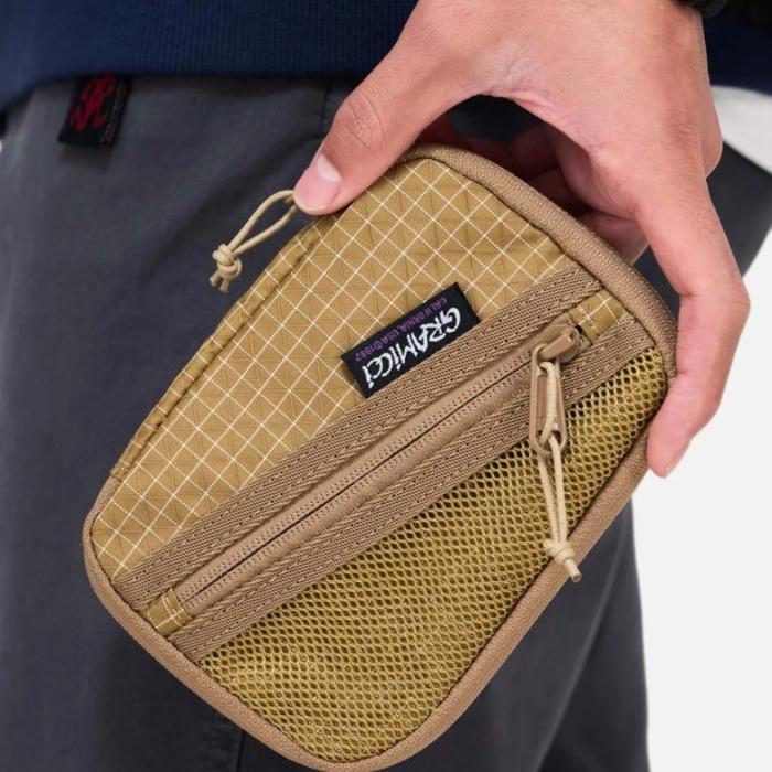 GRAMICCI WALLET - RIPSTOP WALLET - RIP-STOP BEIGE - 100% ORIGINAL
