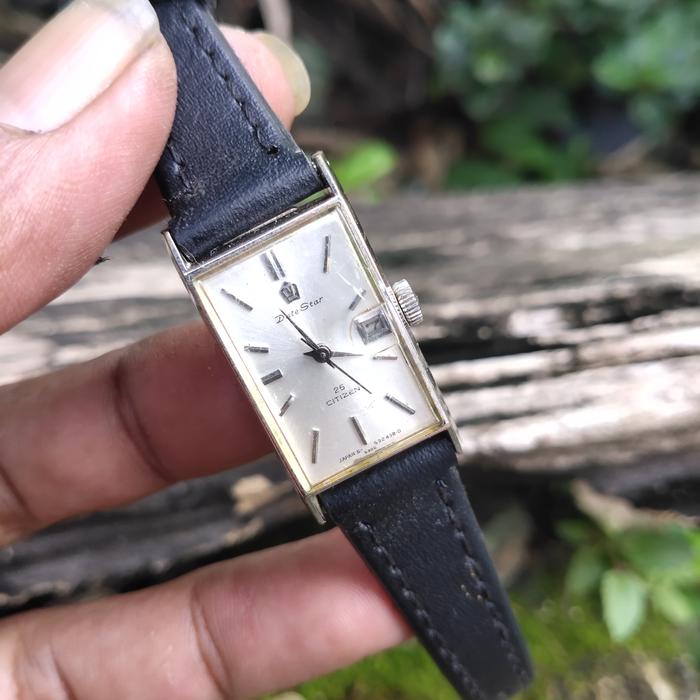 Citizen Tank Manual Winding Date Star