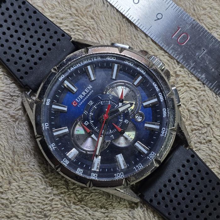 Jam Curren Chronograph M8363 Bekas