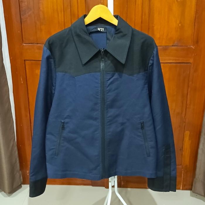 jaket casual berkerah  No21 numero ventuno made in italy sangat seperti baru garansi