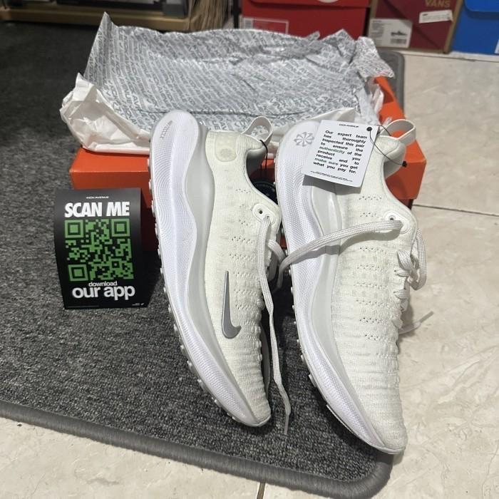 nike reactx infinity run 4 women white metallic silver BNIB 100% ORIGINAL (kick avenue pairs) receip