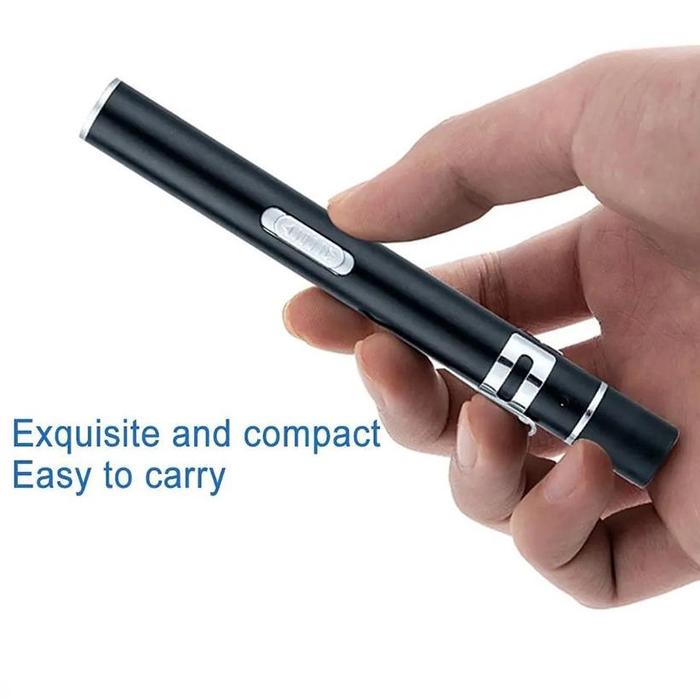 Lampu Senter Medis Senter Dokter Led Mini Portable Usb Charge Rechargeable Penlight Puremed Senter M