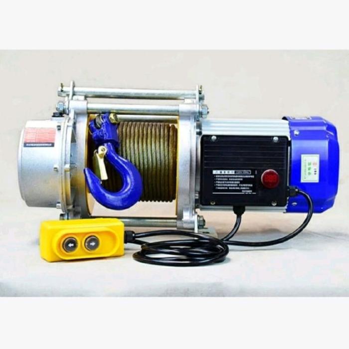 Electric winch hoist . Katrol elektrik HEAVY DUTY 50 meter
