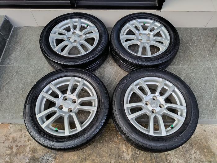 velg Chevrolet aveo r16 dan Achilles 205/55/16