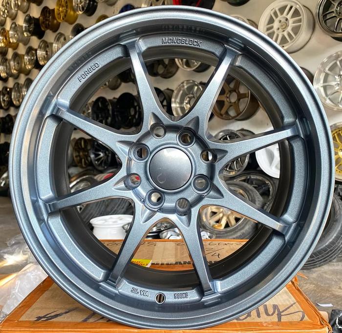 Velg Ce28 Ring 16 Lebar 7 Et 42 Pcd 4x100/114 Warna Gunmetal | Velg R16 | Velg Mobil | Velg Racing |