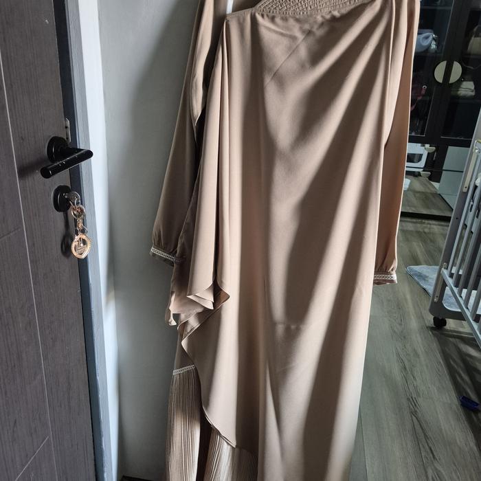 Pleats Abaya Katya Glynn + Khimar Bundling