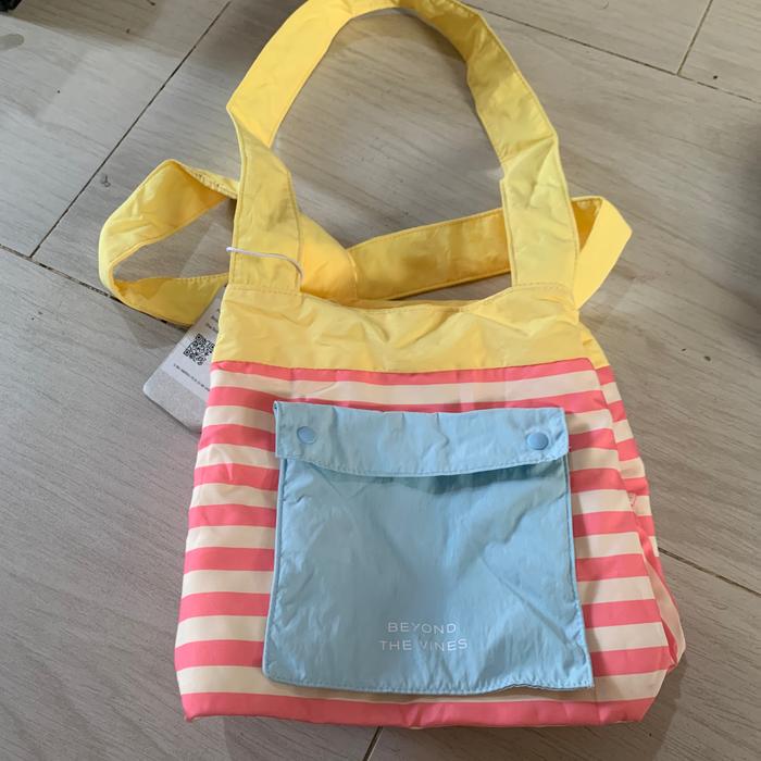 Beyond the vines BTV striped mini reversible bag Original