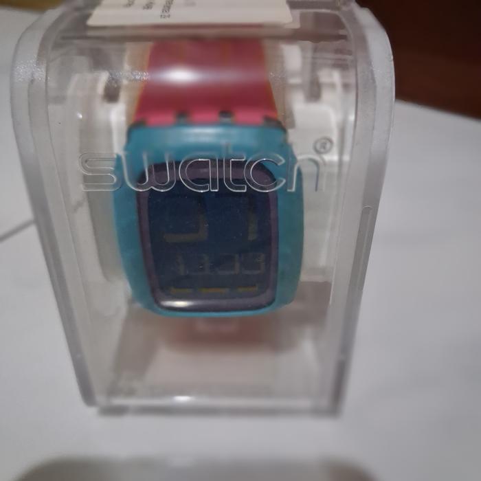 Jam tangan swatch digital bekas
