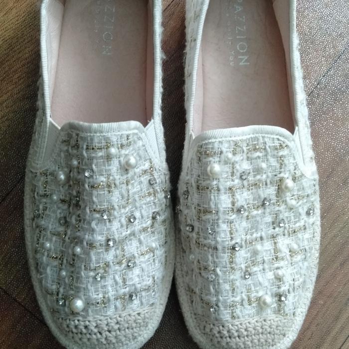 sepatu slip on wanita pazzion ²nd original