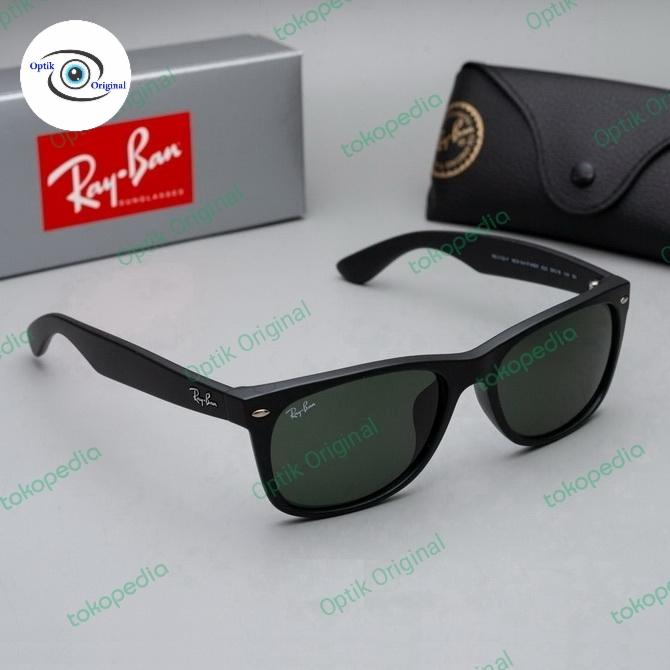 Kacamata hitam pria Original Rayban wayfarer 2132