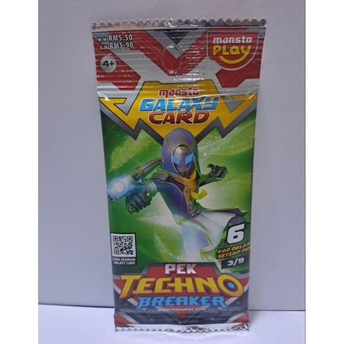 Monsta Galaxy Card | Pek Techno Breaker | Edisi Boboiboy Gentar