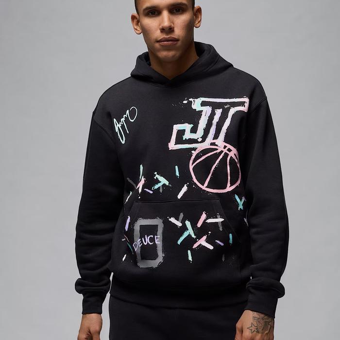 NIKE JORDAN FLEECE PULLOVER HOODIE 100% ORIGINAL