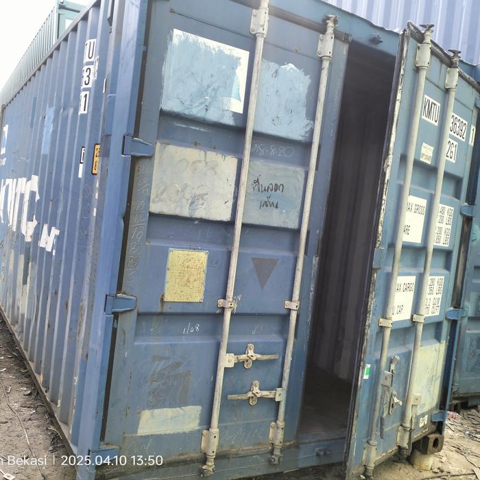 20 feet container dry layak pakai