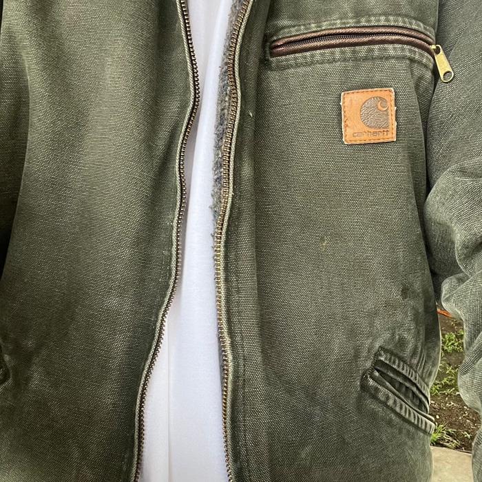 Carhartt detroit j97 moss green second original