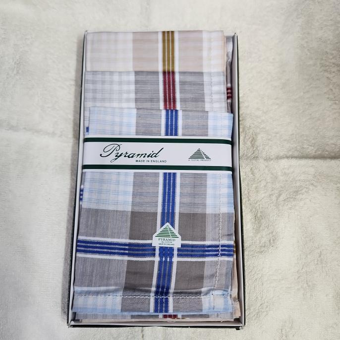 Produk Terbaru 6 Pc Saputangan Pria Merk Pyramid Terlaris
