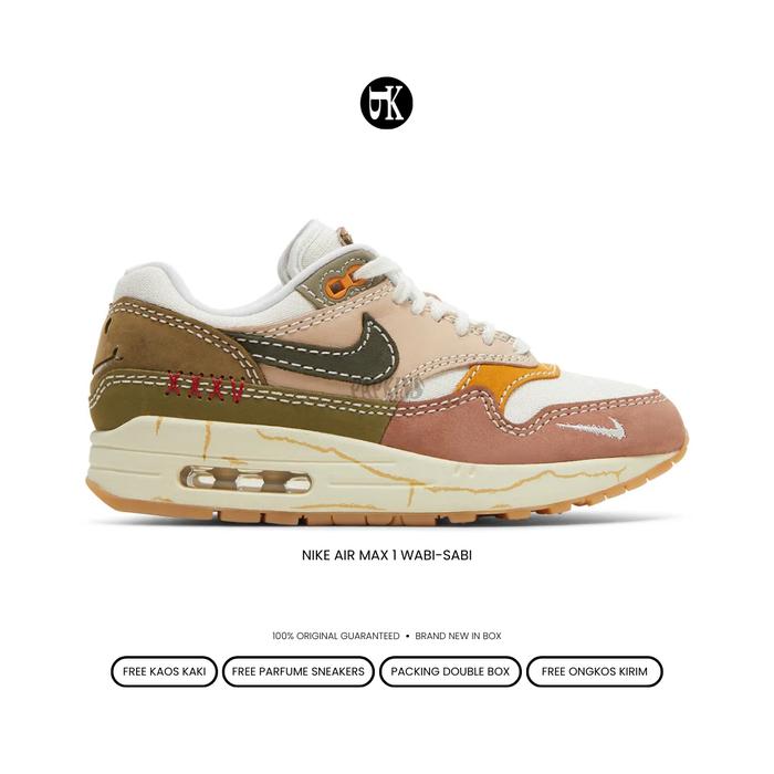 sepatu nike air max 1 wabi sabi original BNIB / sneakers nike unisex