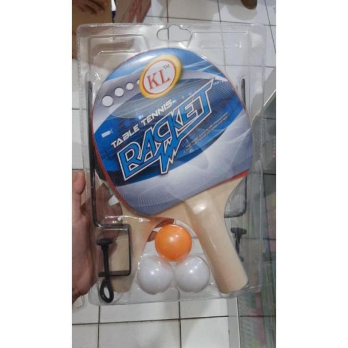Set Bed Pingpong Tenis Meja + Bola Pingpong *Full Set* KL TM