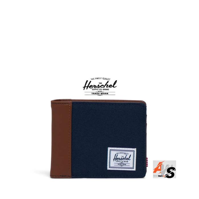 Herschel HANK WALLET-NAVY/TAN-(OS)-ACC-US