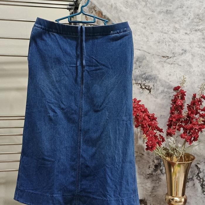 rok Jeans brand Uniqlo Ori second import