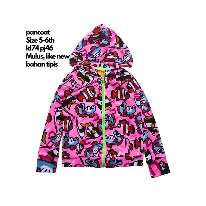 PL JAKET TIPIS ANAK PANCOAT 5-6TAHUN