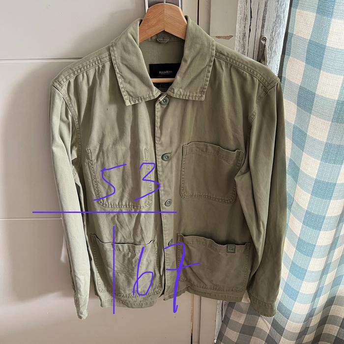 Jaket pria pull and bear original