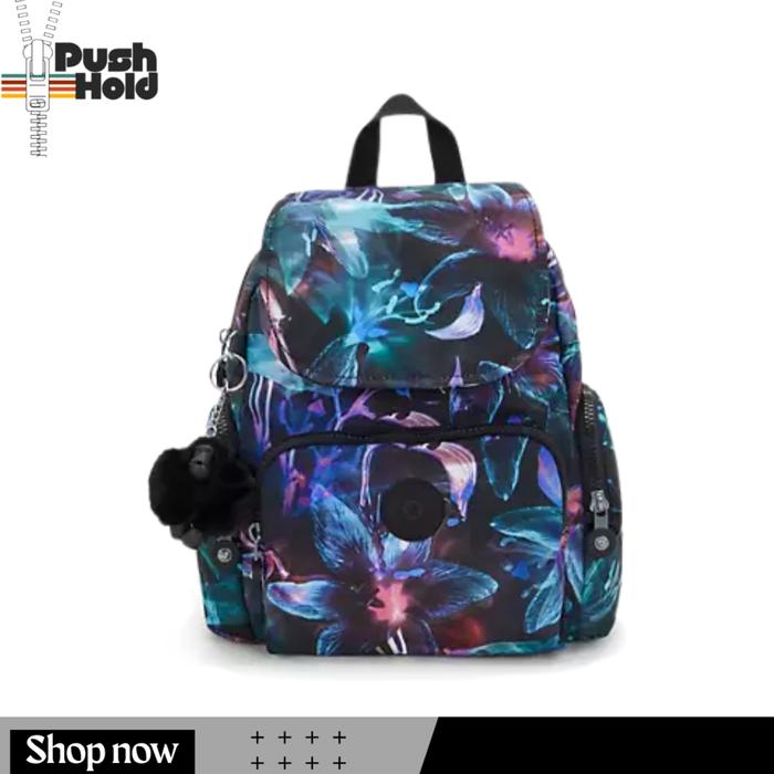 Kipling CITY ZIP Mini Backpack KIPKPKI37357DP1 Tas Ransel Wanita Original - Spectral Orchid
