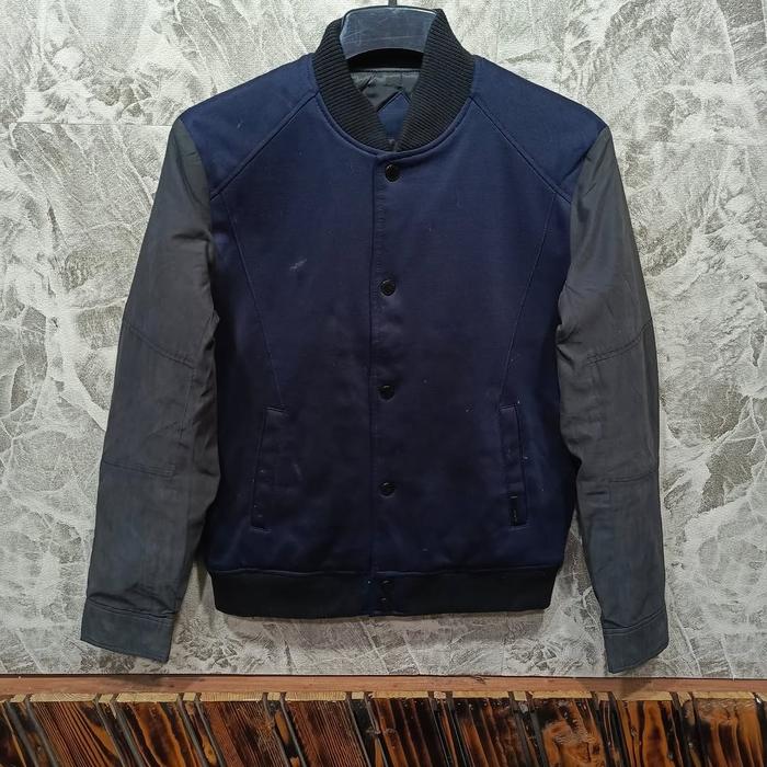 jaket varsity TBJ NEARBY jaket pria casual outerwear barang original bagus keren murah