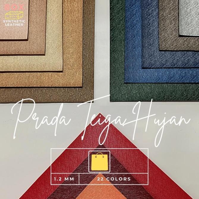 Kulit sintetis / Oscar Meteran (1.37M x 1M) - Prada Teiga Hujan (B,T)