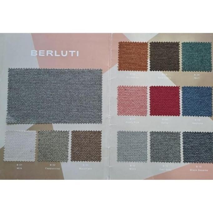 BERLUTI : Kain Beledru Hikaron - VELVET Scandinavia - KAIN PEMBUNGKUS SOFA