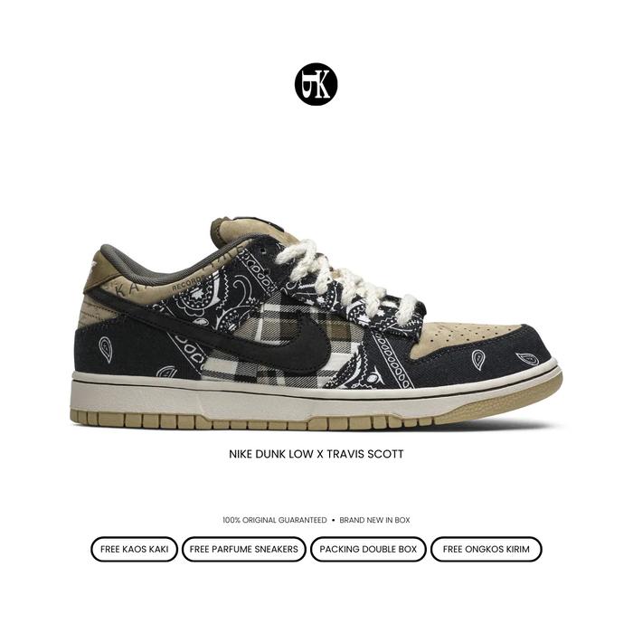 sepatu nike sb dunk low travis scott original BNIB / sneakers nike