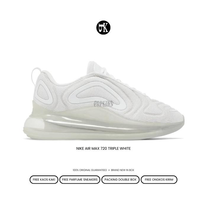 sepatu nike air max 720 all white original BNIB / sneakers nike wanita
