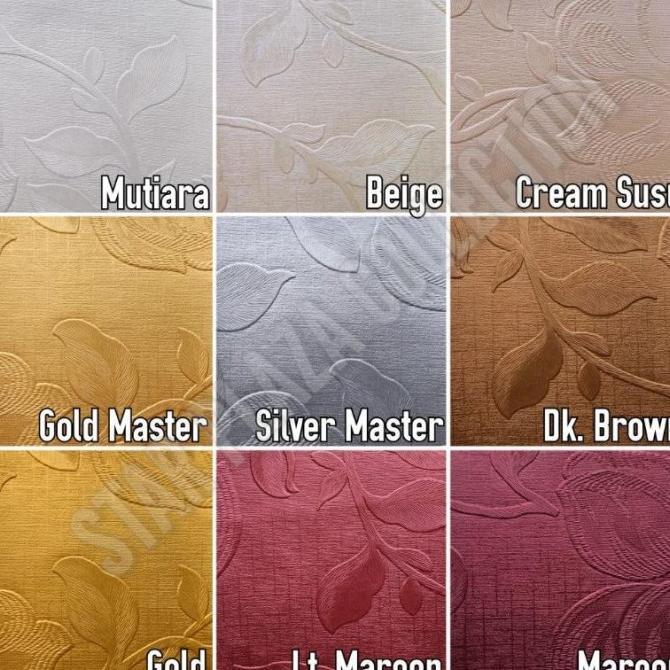 Bahan Kain Oskar Kulit Oscar Sintetis Mengkilap Motif Bunga Kembang - Rodeus Gloria (Sofa, Jok, Kurs