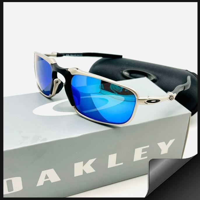 Produk Terbaru New Kacamata Polaroid Kacamata Sunglas Oakley004 Badman Kacamata Pria Kacamata Wanita