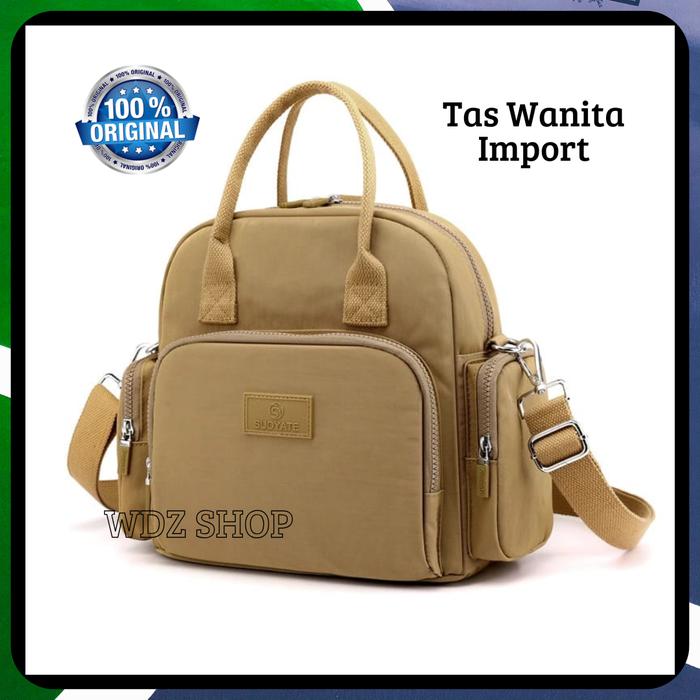 Tas wanita 3in1 selempang ransel jinjing original suoyate bag - S283