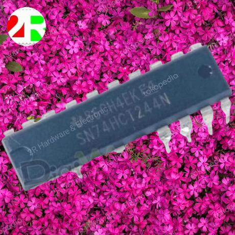 sn74hct244n 74HCT244 Octal Buffers & Line Drivers With 3-State Output