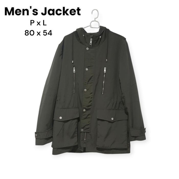 Jacket Pria Parka Coat Pria Preloved Bagus