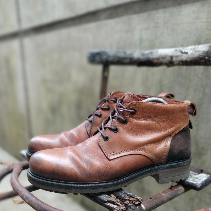 Sepatu Boots Kulit Stefano Rossi