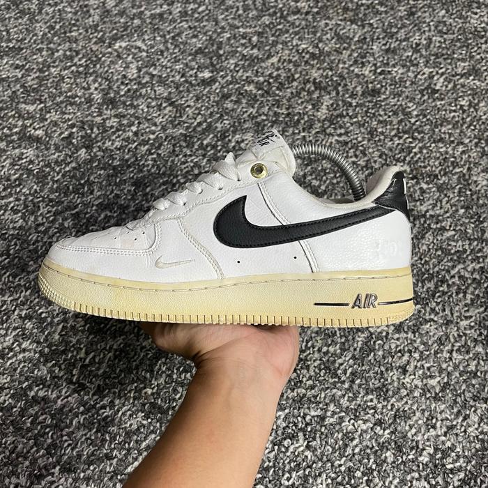 Sepatu Nike AF 1 Black Summit Sz 40 Second