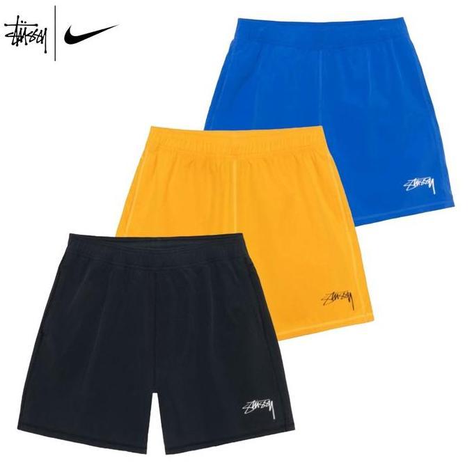 -PKM- Celana Stussy x Nike Original Authentic Nylon Short Collab