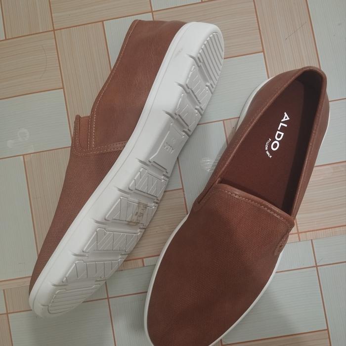 ALDO SARDOF Cognac Slip on Aldo Original