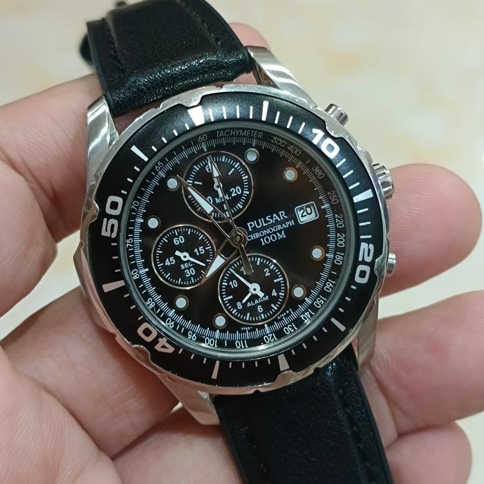 Jam Tangan Chronograph PULSAR Japan By Seiko