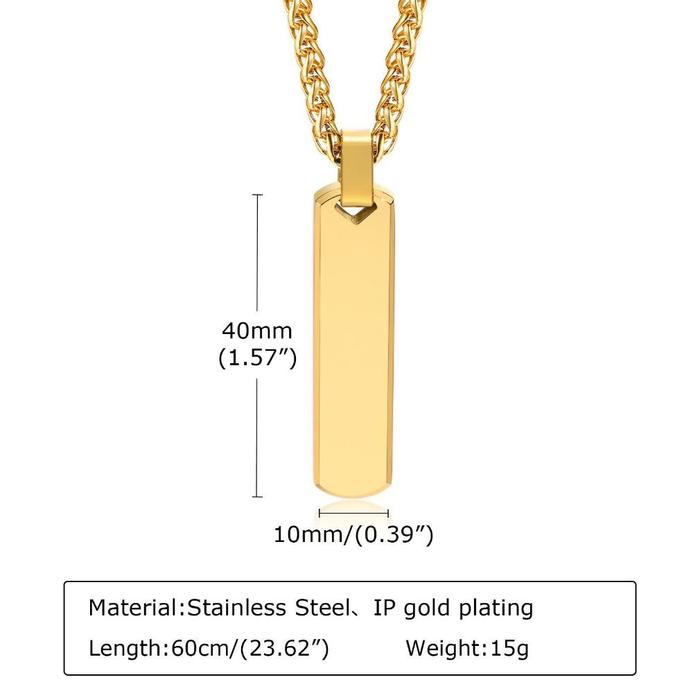 yt- dw-45 Devon Kalung Titanium Steel Anti Karat Klavikula Multi Layers Hias Permata Hitam Unisex Ud