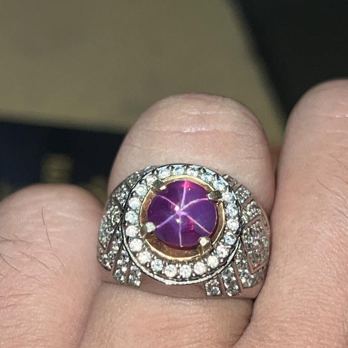 Natural Ruby Star Ceylon NH