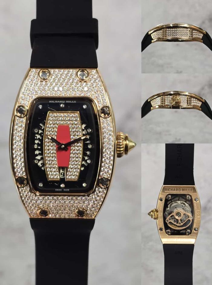 Jam tangan RM Lady 07-01 Lady ice out Diamond