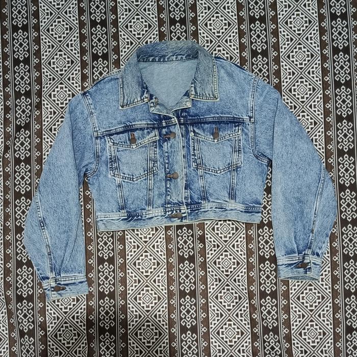 UNIQLO jaket jeans - jeans uniqlo - jaket uniqlo - denim uniqlo - jaket denim uniqlo - jaket uniqlo 